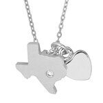 Texas Heart Necklace