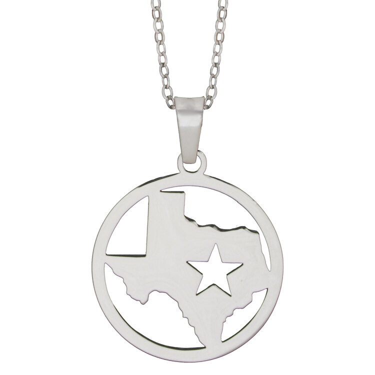 Texas Lone Star Necklace