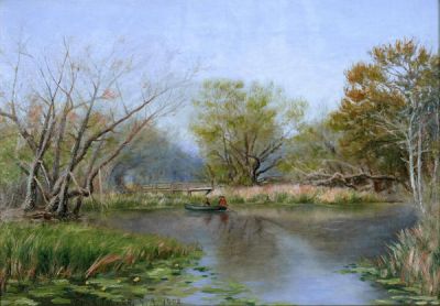 Rolla Sims Taylor Headwaters on the San Antonio River, 1902