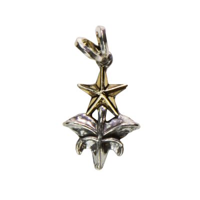Texas State Capitol Fence Finial Sterling Silver Pendant