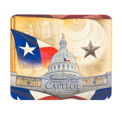 Texas State Capitol Collage Mouse Pad