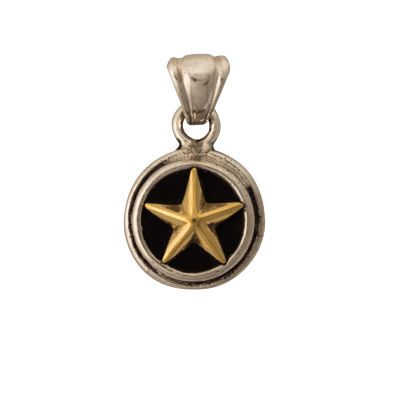 Lone Star Sterling Silver Pendant - Small