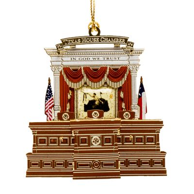 Texas House Ornament